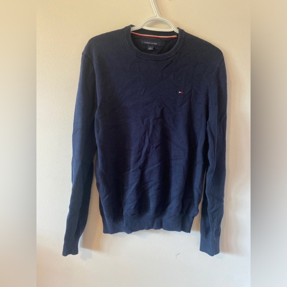 Tommy Hilfiger Navy Blue Sweater M - Picture 1 of 3
